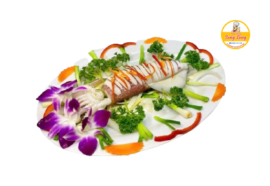 Mực Ống Hấp Hành Gừng 