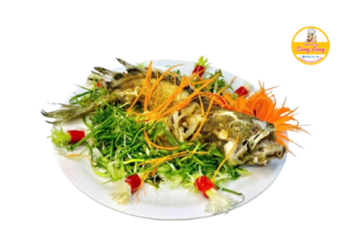 Cá Bóng Mú Hấp Hông Kông